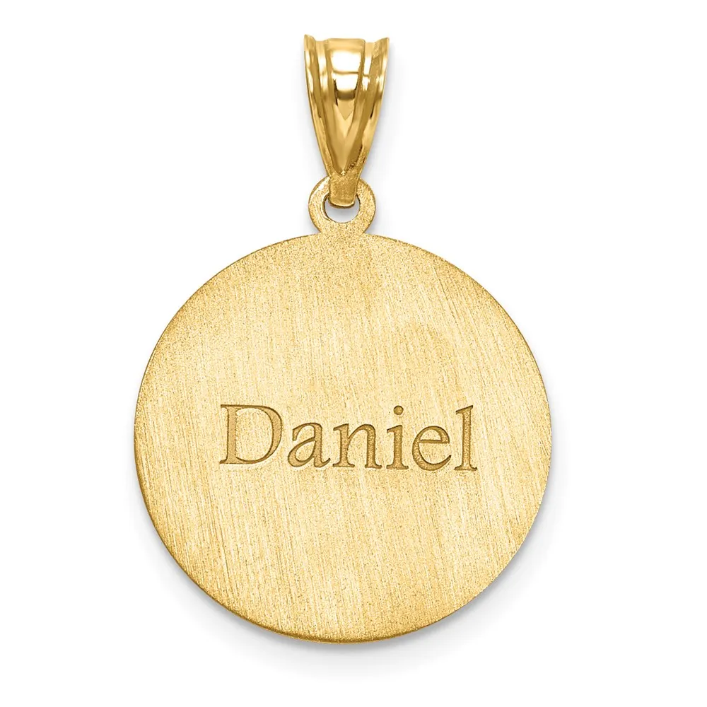 10KY Personalized Baseball Pendant