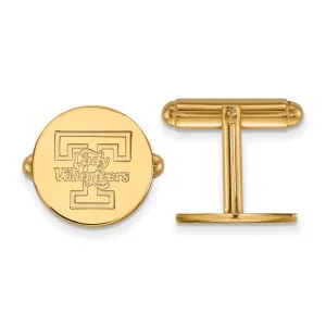 14k Gold University of Tennessee Lady Volunteers Cuff Links