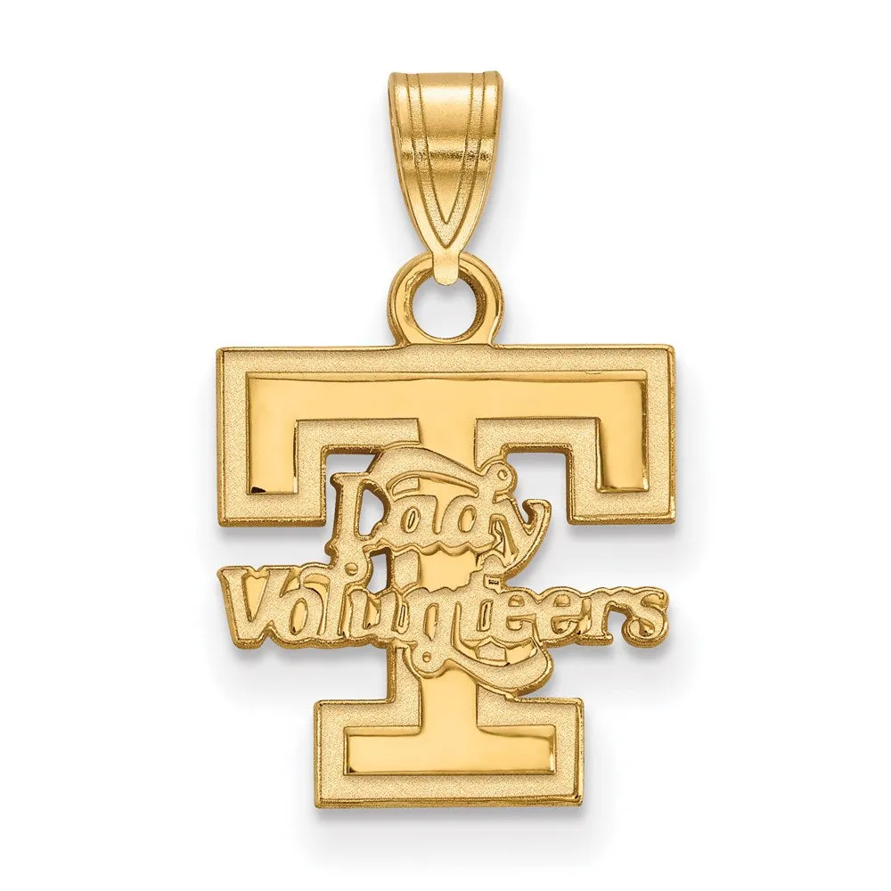 14k Gold University of Tennessee Lady Volunteers Small Pendant