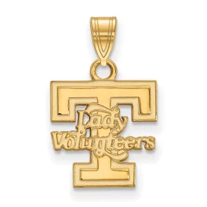 14k Gold University of Tennessee Lady Volunteers Small Pendant