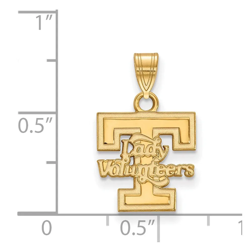14k Gold University of Tennessee Lady Volunteers Small Pendant