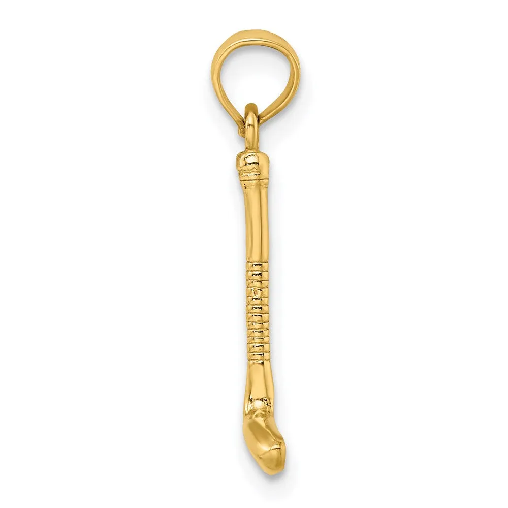 14k Golf Club Charm