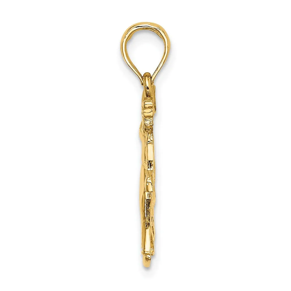 14k Male Bowling Charm