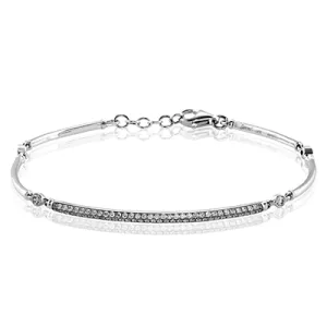 18K White Gold Diamond Bracelet