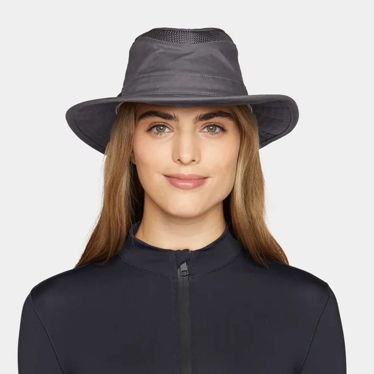 40% OFF TILLEY T4MO-1 AIRFLO Hiker's Hat - Grey - Size: 58cm - 7 1/4