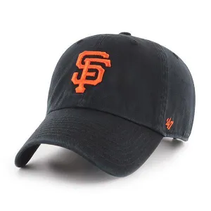 47 BRAND ADULT SAN FRANCISCO GIANTS BLACK 47 CLEAN UP HAT