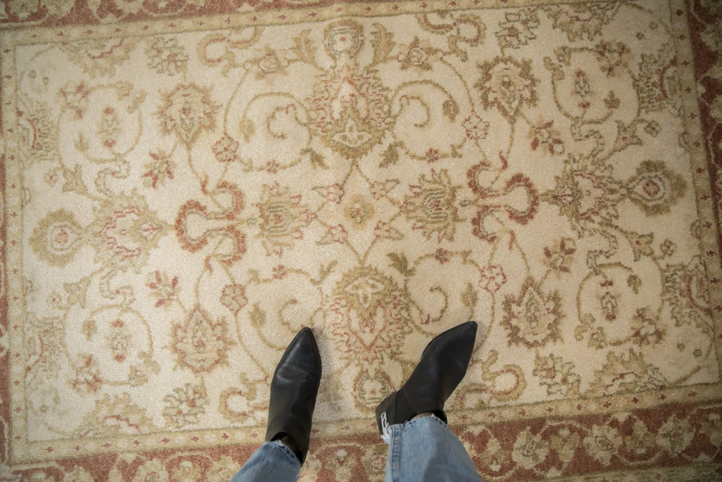 4x6 Indian Mahal Design Rug