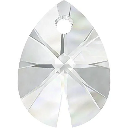 6128 Swarovski XILION Mini Pear Pendants