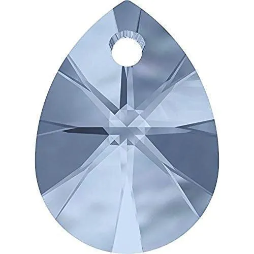 6128 Swarovski XILION Mini Pear Pendants