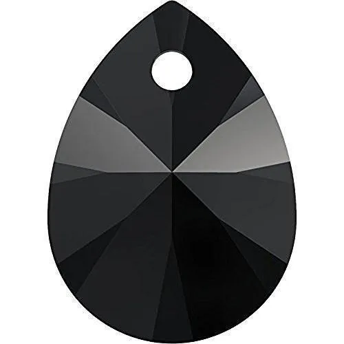 6128 Swarovski XILION Mini Pear Pendants