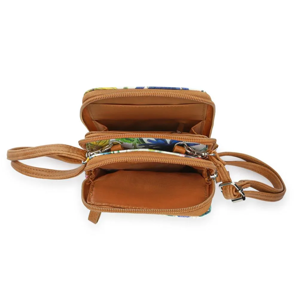 Adjustable Floral Cross-Body Bag - JEWN41000 / 326 888