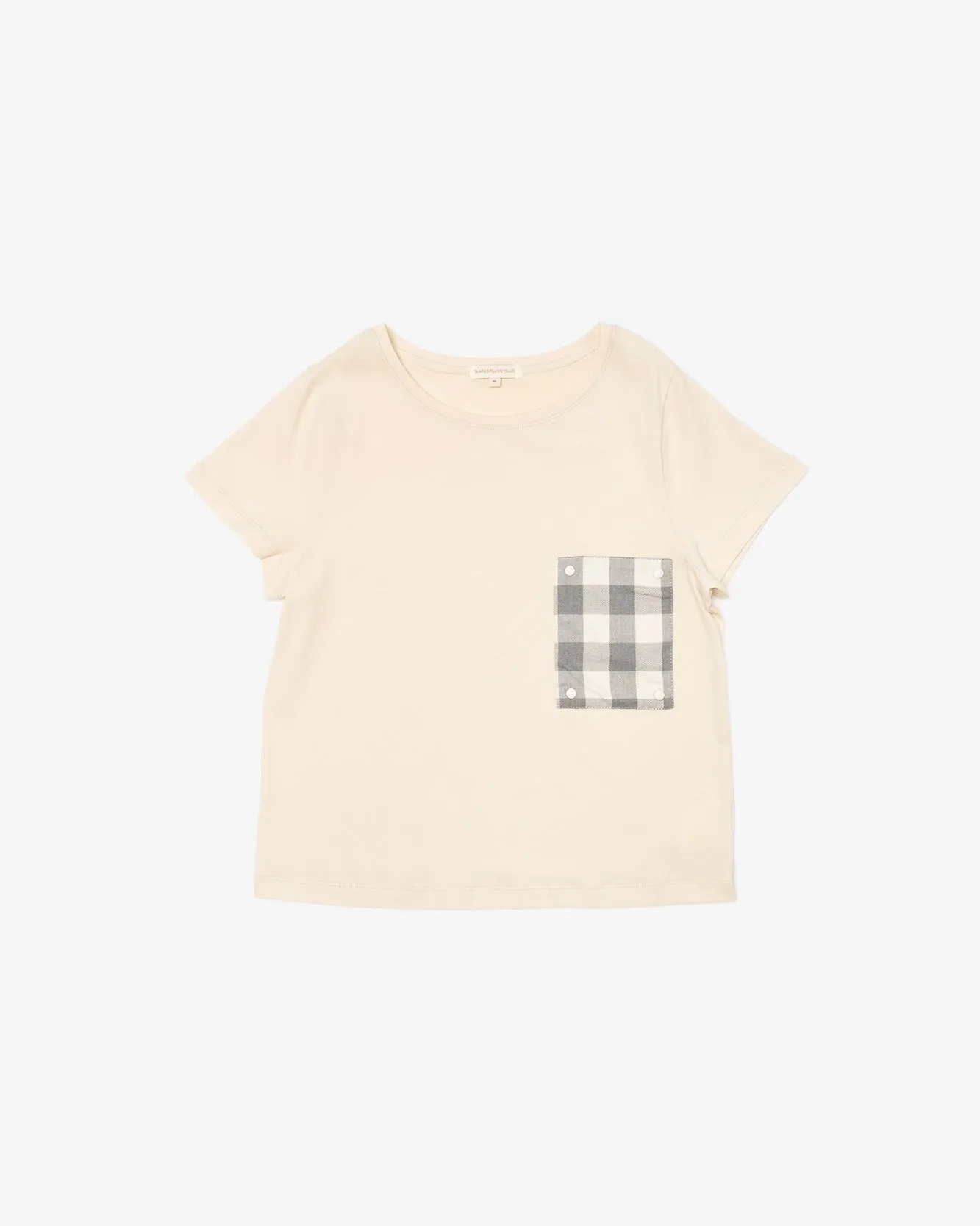 Adults Checker Pocket T-shirt