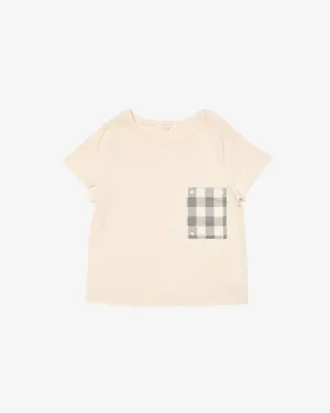 Adults Checker Pocket T-shirt