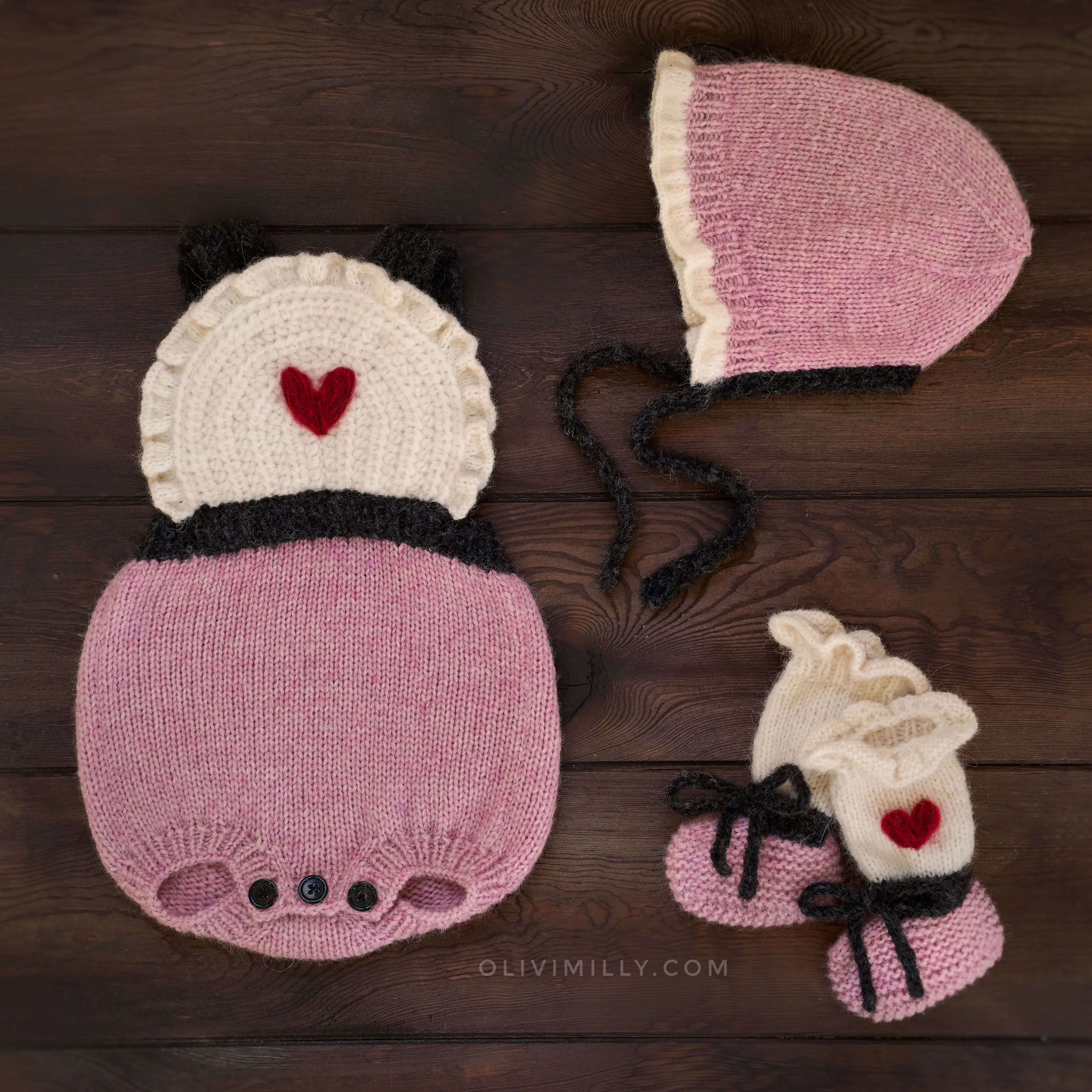 Alice Bonnet |powder pink| in stock (0-3m /2-3y)