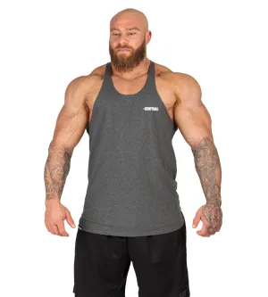 Alpha T-Back Singlet II - Charcoal