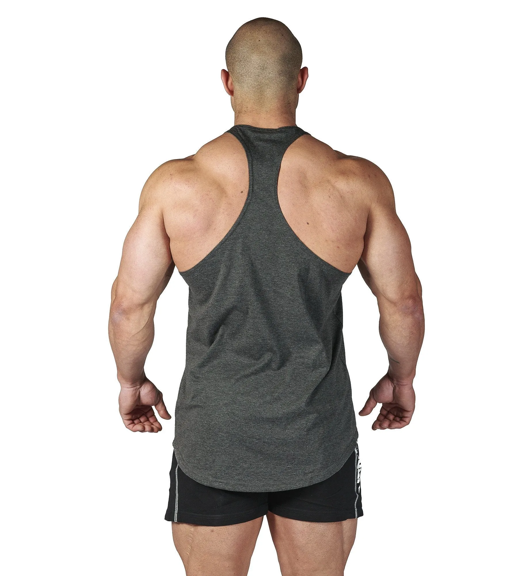 Alpha T-Back Singlet II - Charcoal