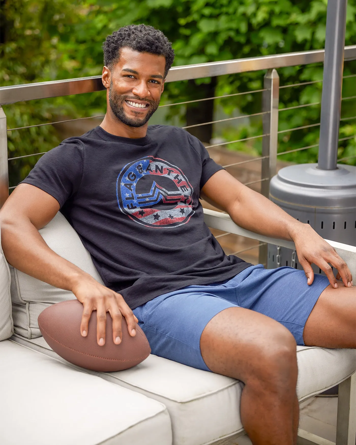 AMERICANA LOGO HERITAGE SLUB TEE