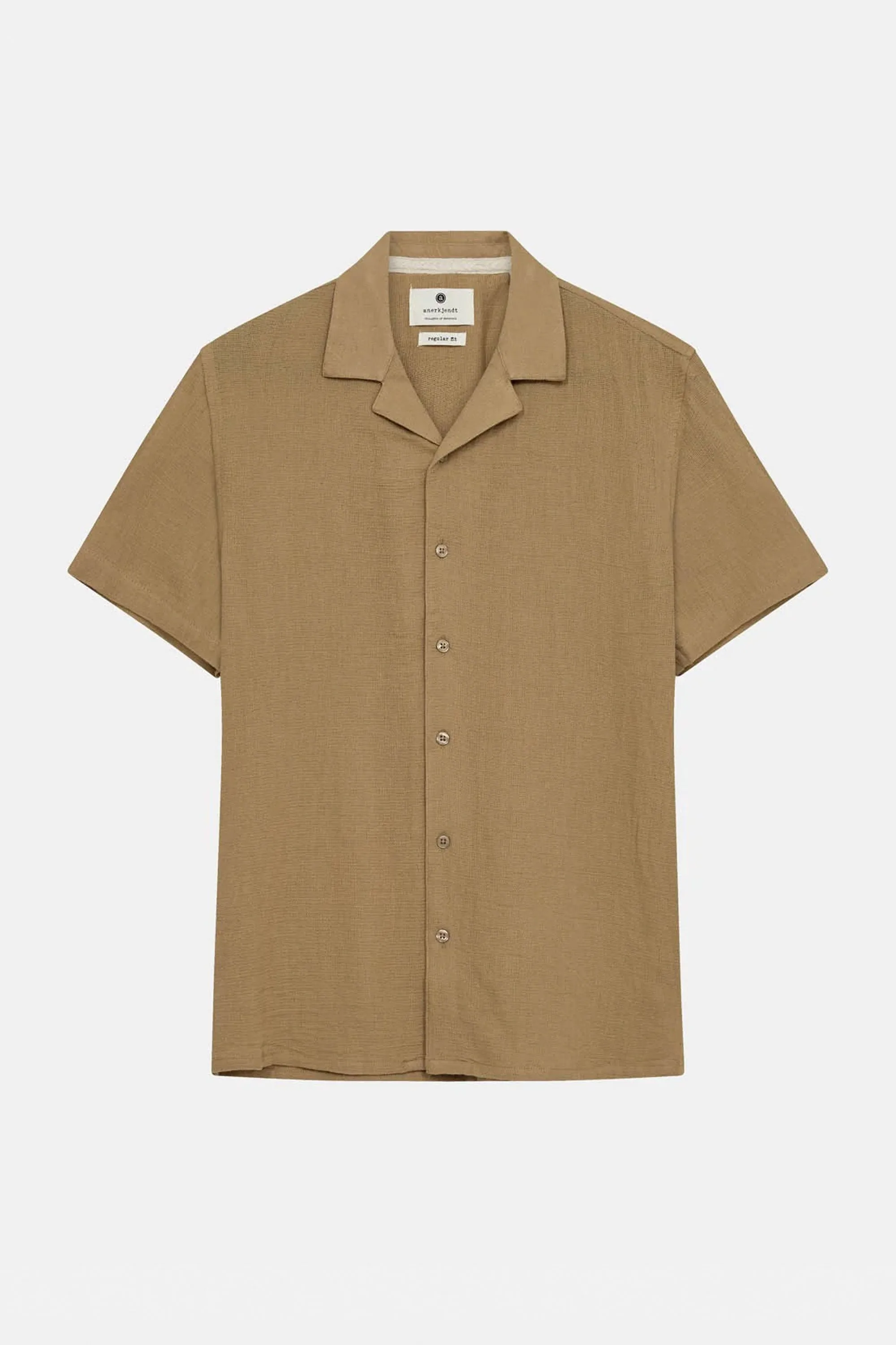 ANERKJENDT - AKLEON STRUCTURE SHIRT - INCENSE