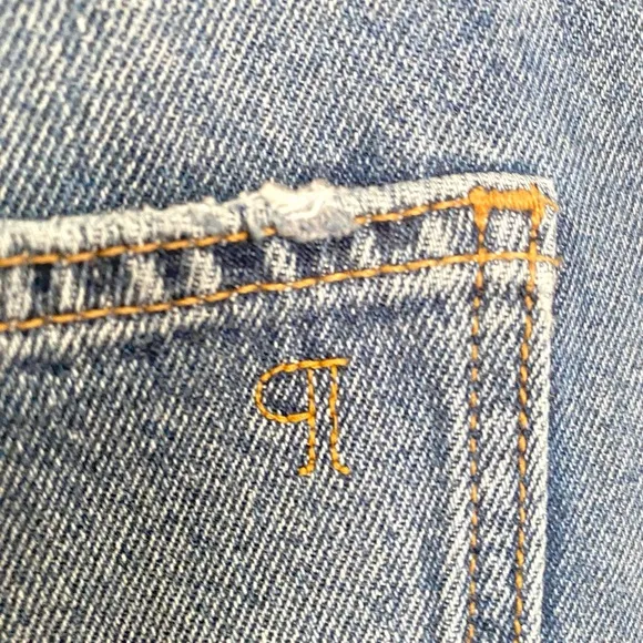 ANTHROPOLOGIE Pilcro Country Denim Skort