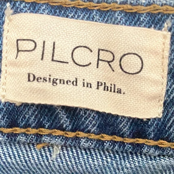 ANTHROPOLOGIE Pilcro Country Denim Skort