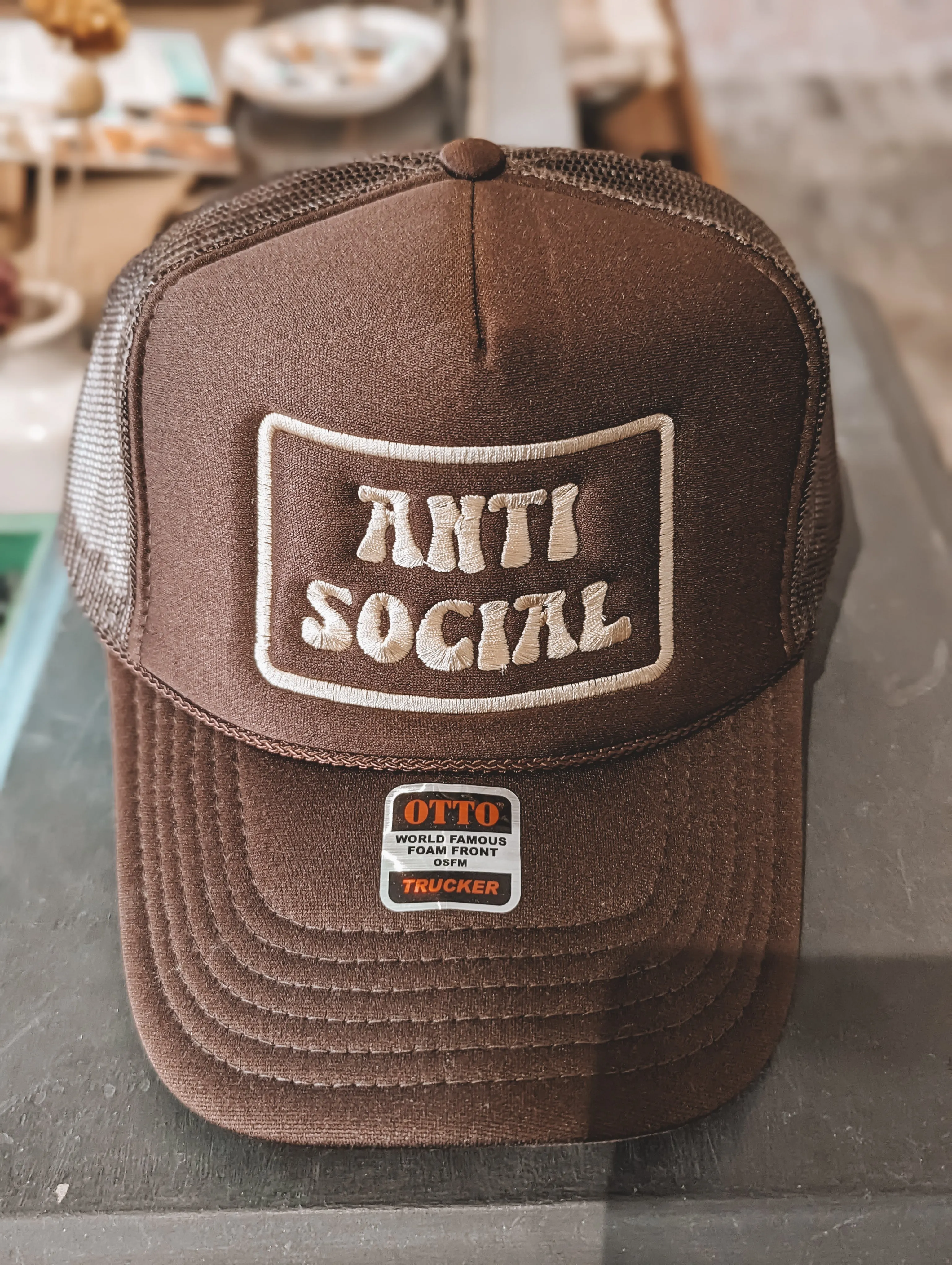 Anti Social Trucker Hat