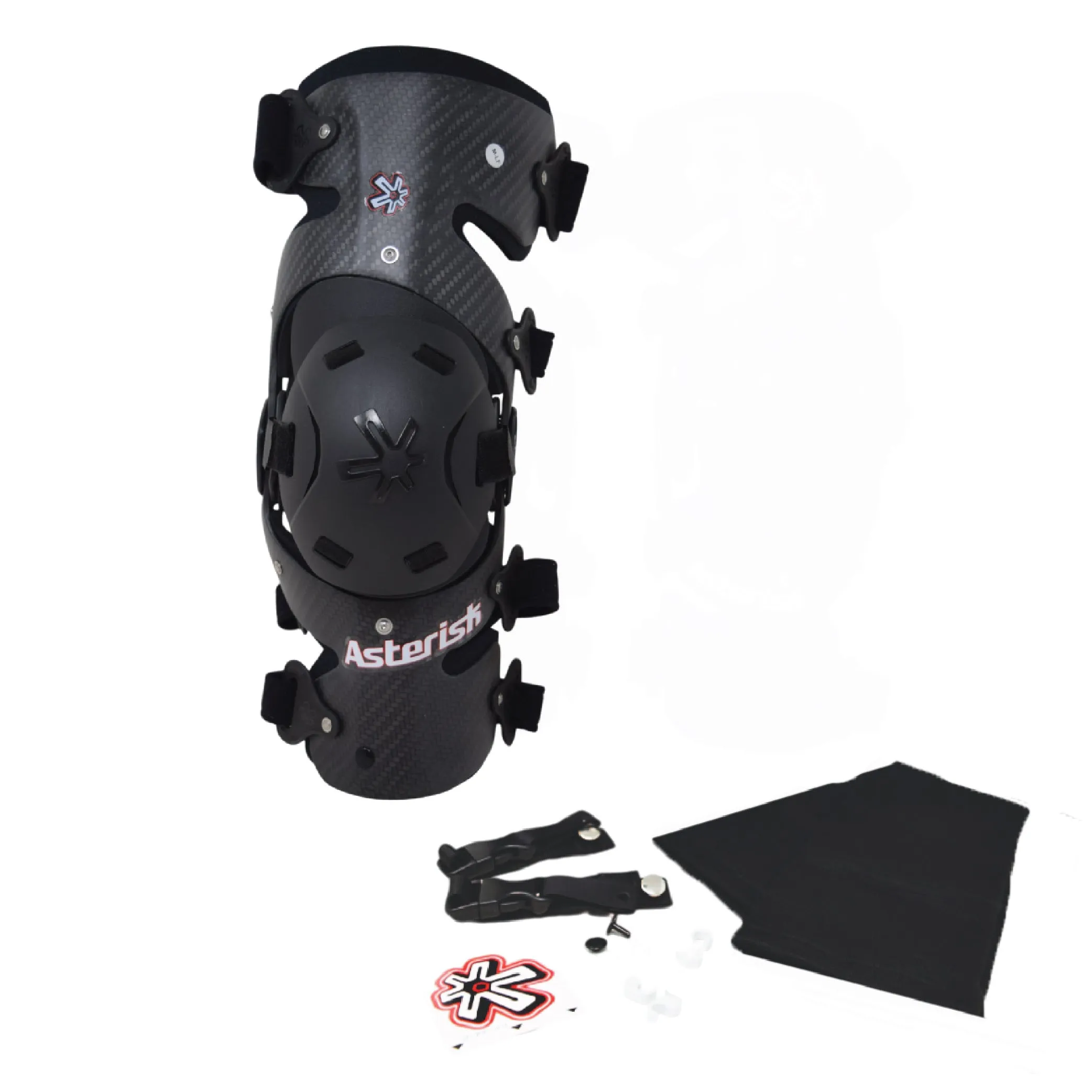 Asterisk Ultra Cell 4.1 - Advanced Knee Protector Brace (Right Only) for Motocross, Snowboarding, Wakeboarding, Off-Roading, Football, & More - Size Large