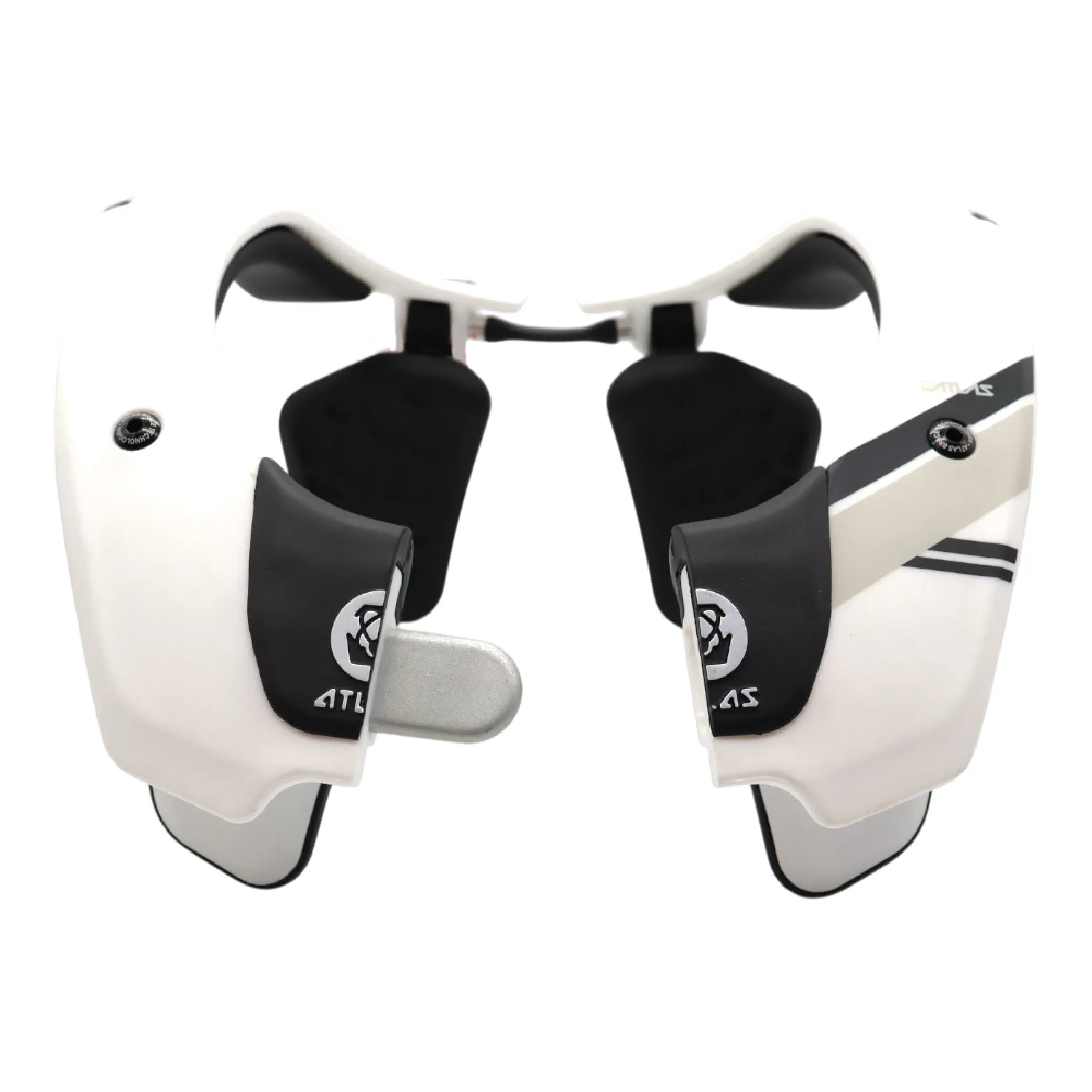 Atlas Prodigy Anti-Compression Sport Neck Brace (Youth) for Use In: Powersports, Offroad Racing, Motocross, Mountain Biking, BMX, Snowmobiling, Snowboarding (White)