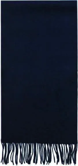 Avenel Failsworth - Lambswool Scarf Navy - Unisex Classic