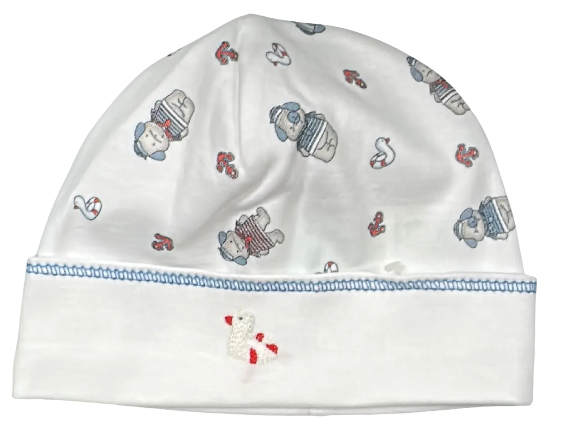 Baby Boy's "Nautical Dog" Hat