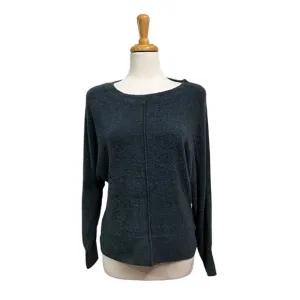 Barefoot Dreams Sweater Sz XS CozyChic Lite Seamed Dolman Pullover Jade Casual