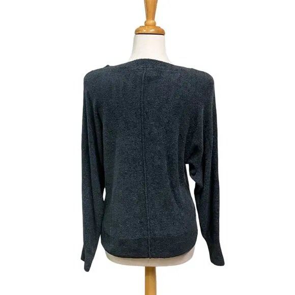 Barefoot Dreams Sweater Sz XS CozyChic Lite Seamed Dolman Pullover Jade Casual
