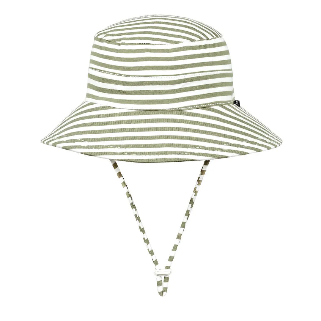 Bedhead Hats | Kids Bucket Hats - Khaki Stripe