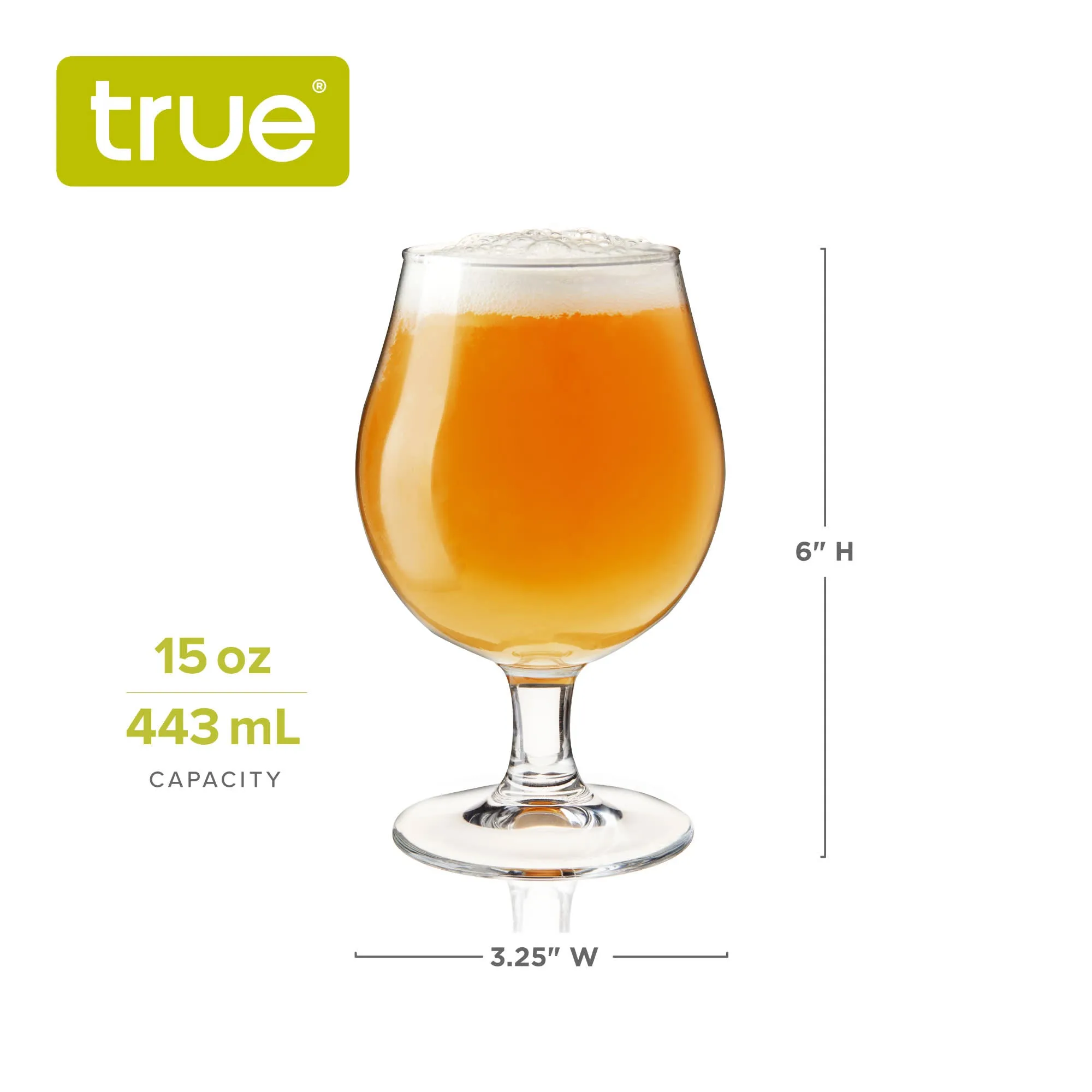 BEER TULIP GLASSES