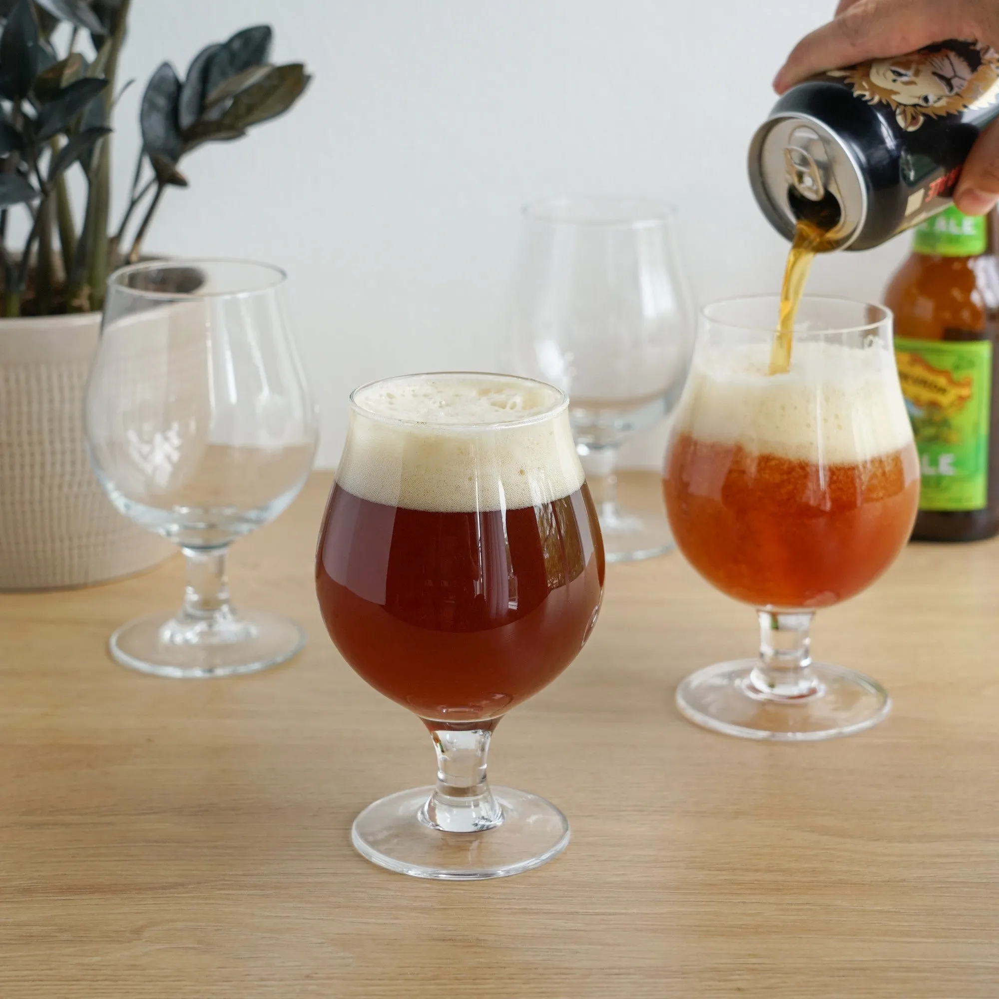 BEER TULIP GLASSES