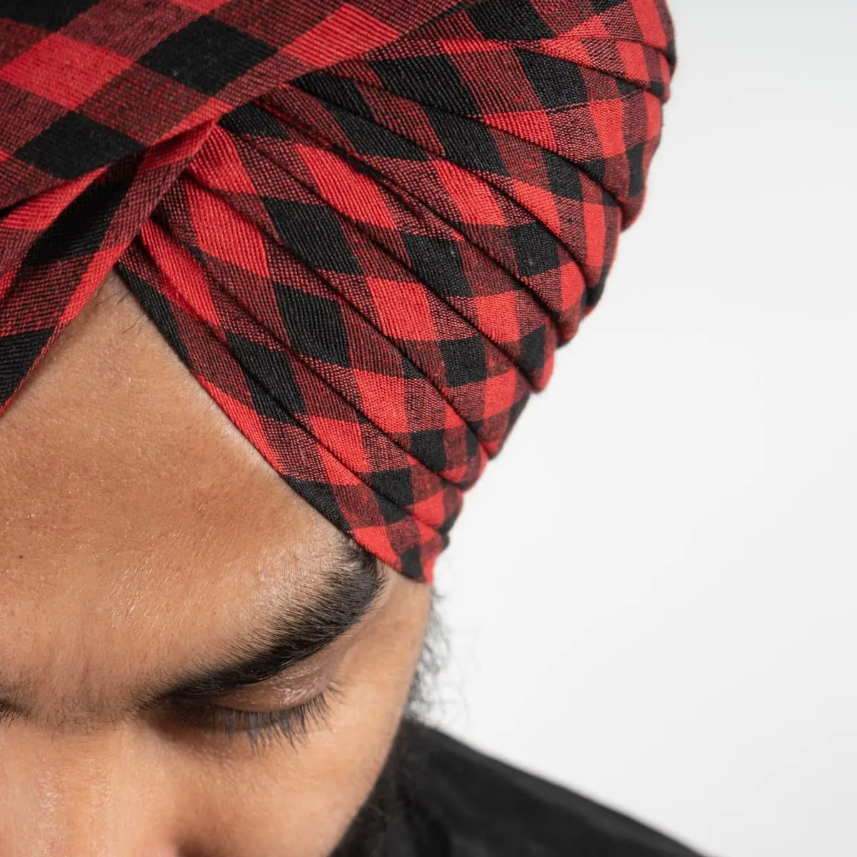 Black & Red Gingham Parna
