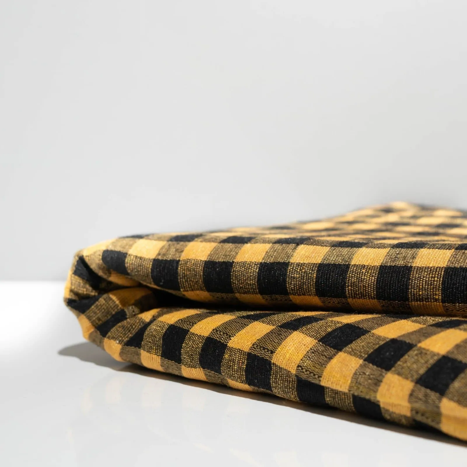 Black & Yellow Gingham Parna