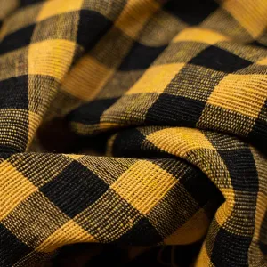 Black & Yellow Gingham Parna