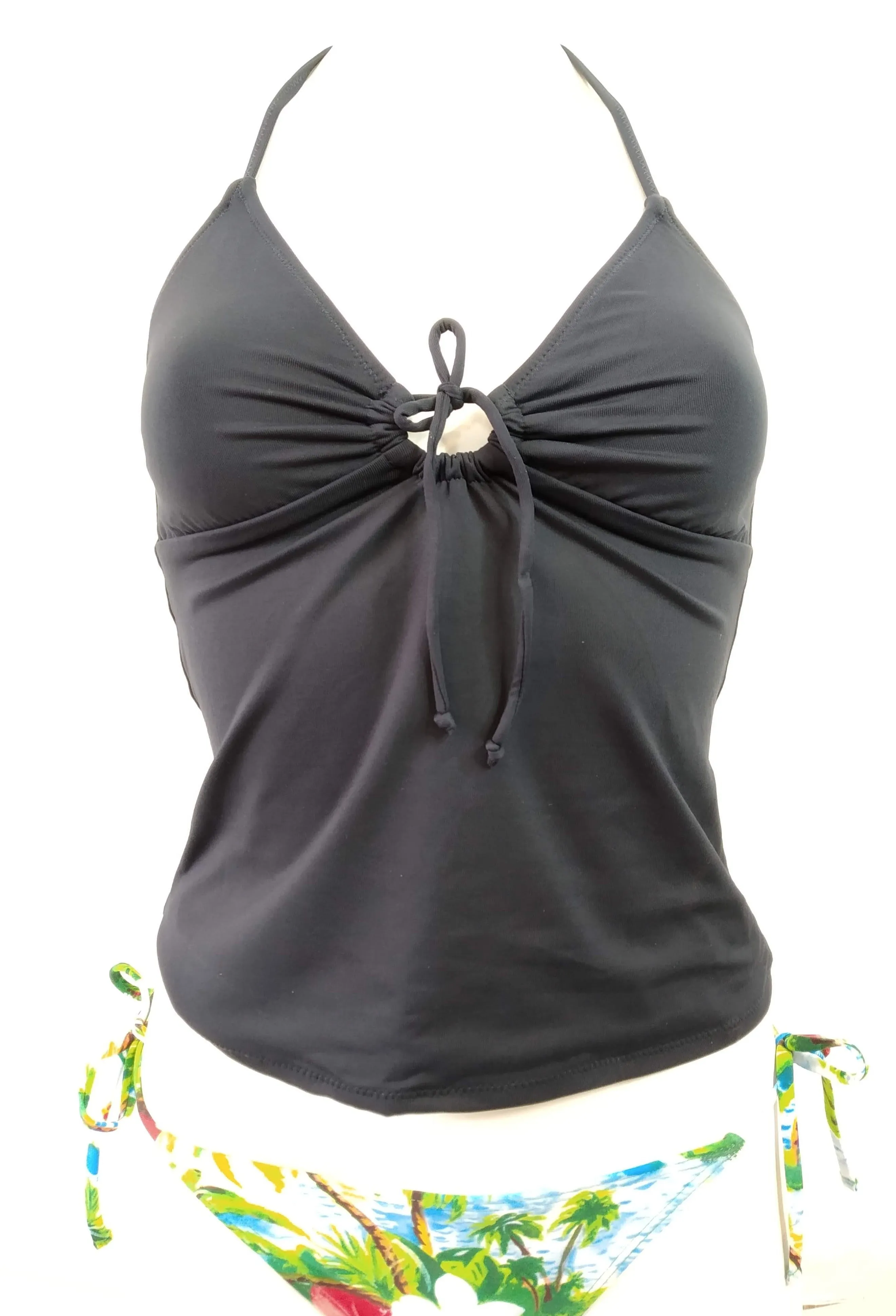 Black tankini Top