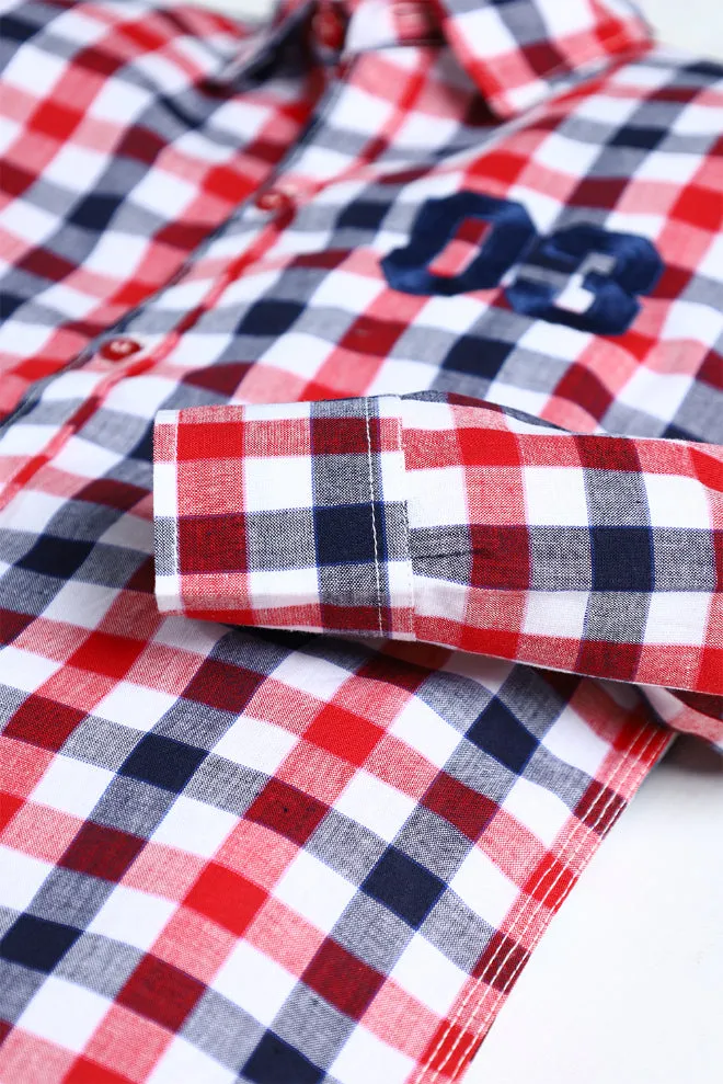 BOY'S CASUAL SHIRT FULL SLEEVE