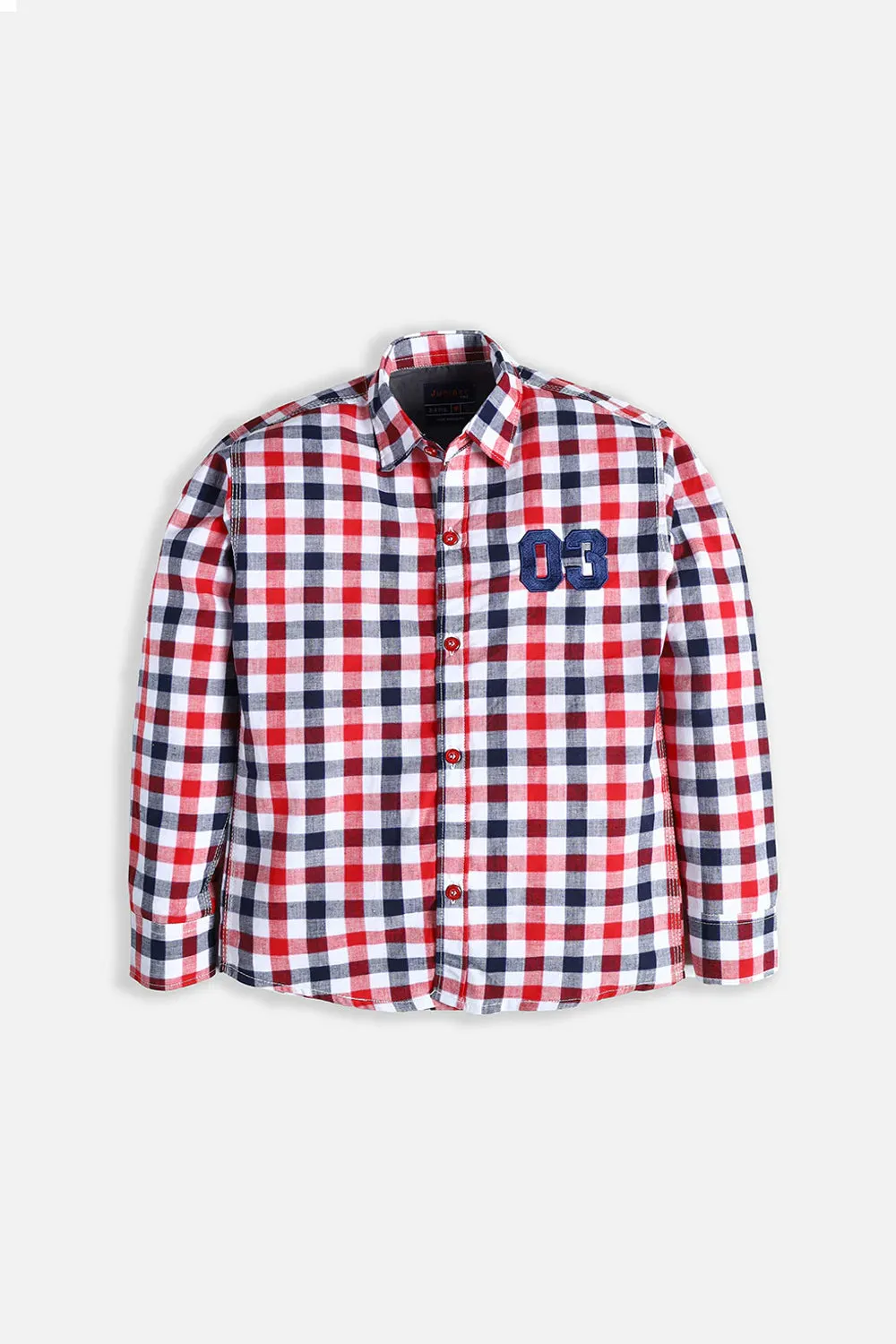 BOY'S CASUAL SHIRT FULL SLEEVE