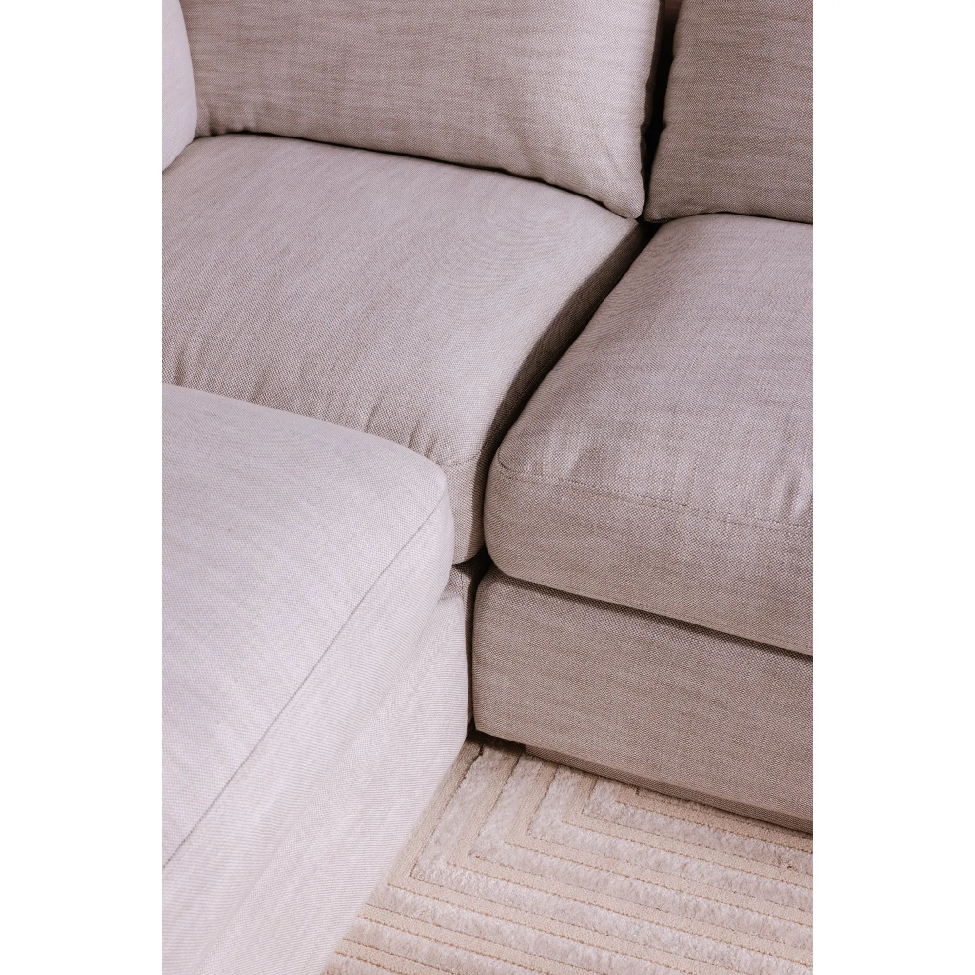 Breezy Coastal Linen Chair