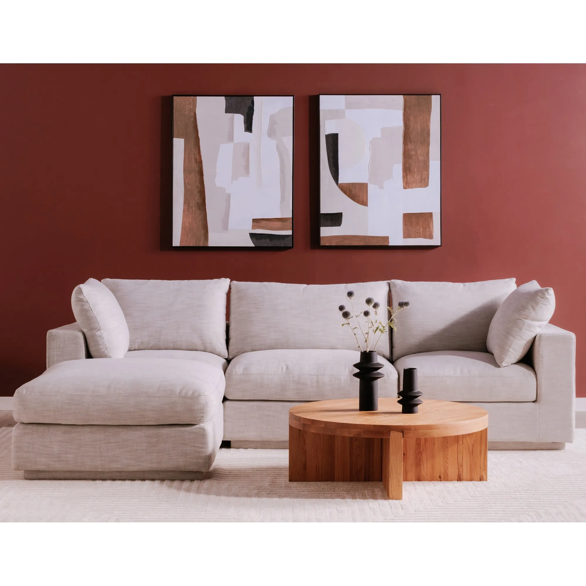 Breezy Coastal Linen Chair