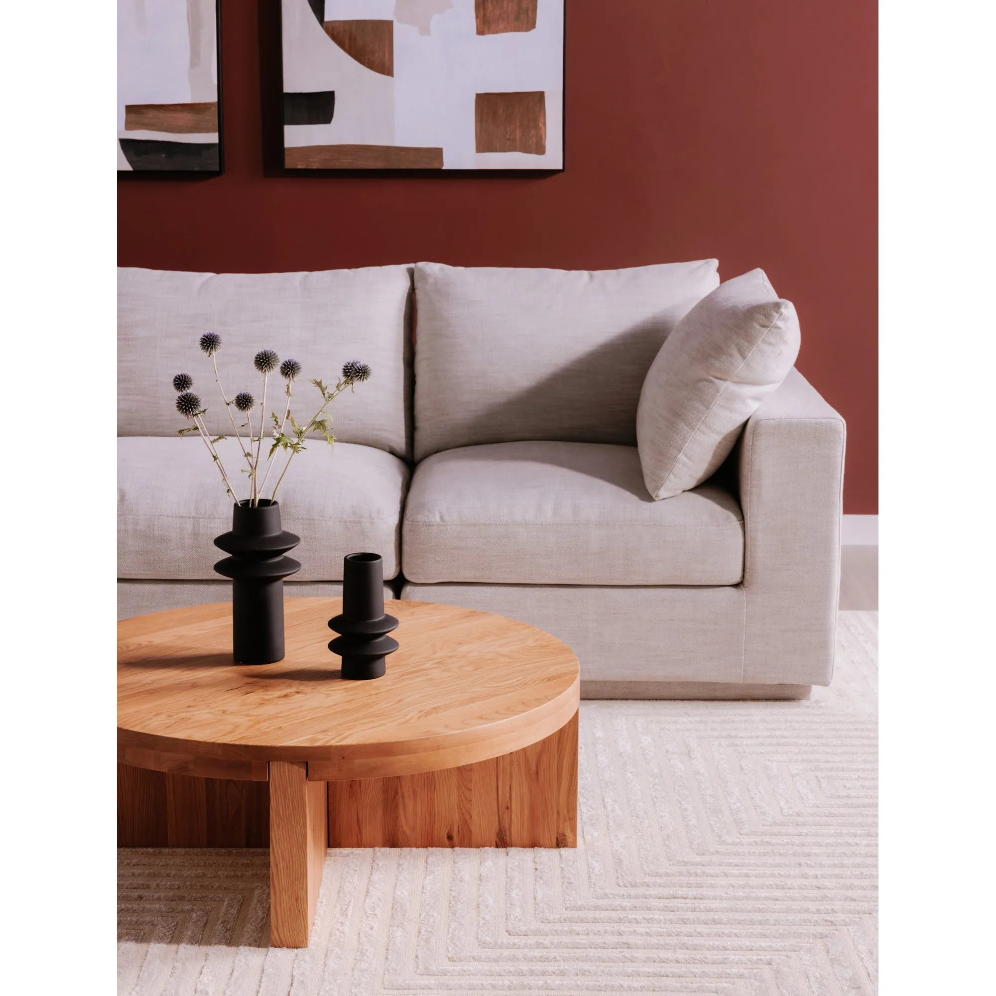 Breezy Coastal Linen Chair