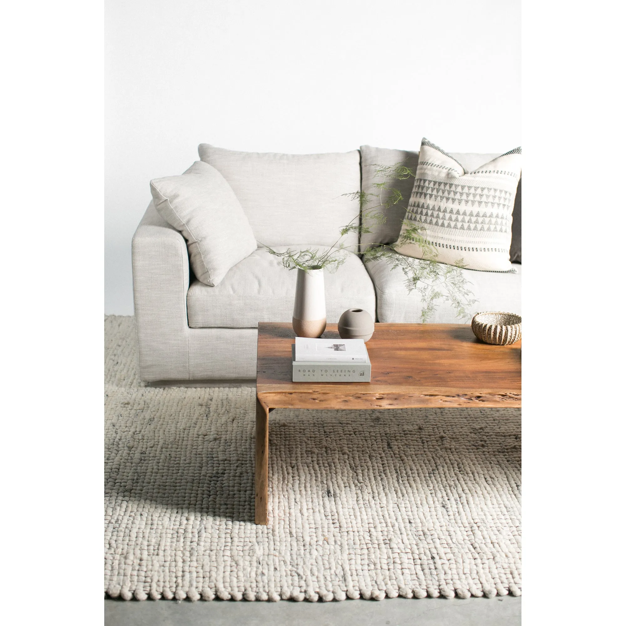 Breezy Coastal Linen Chair