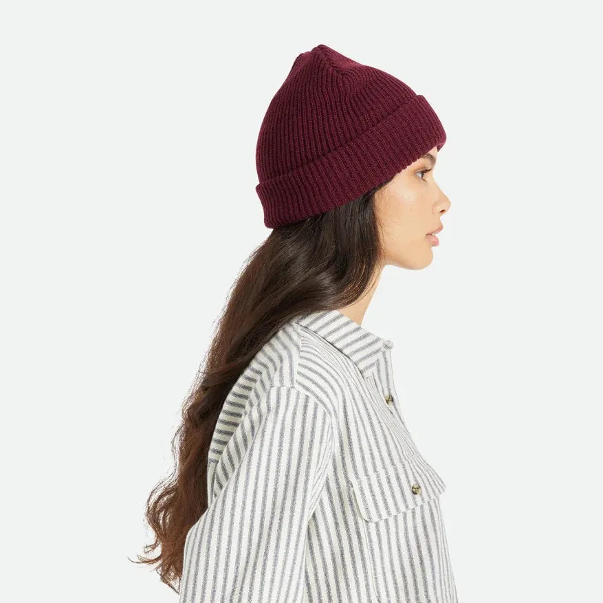 Brixton Heist Beanie - Mahogany