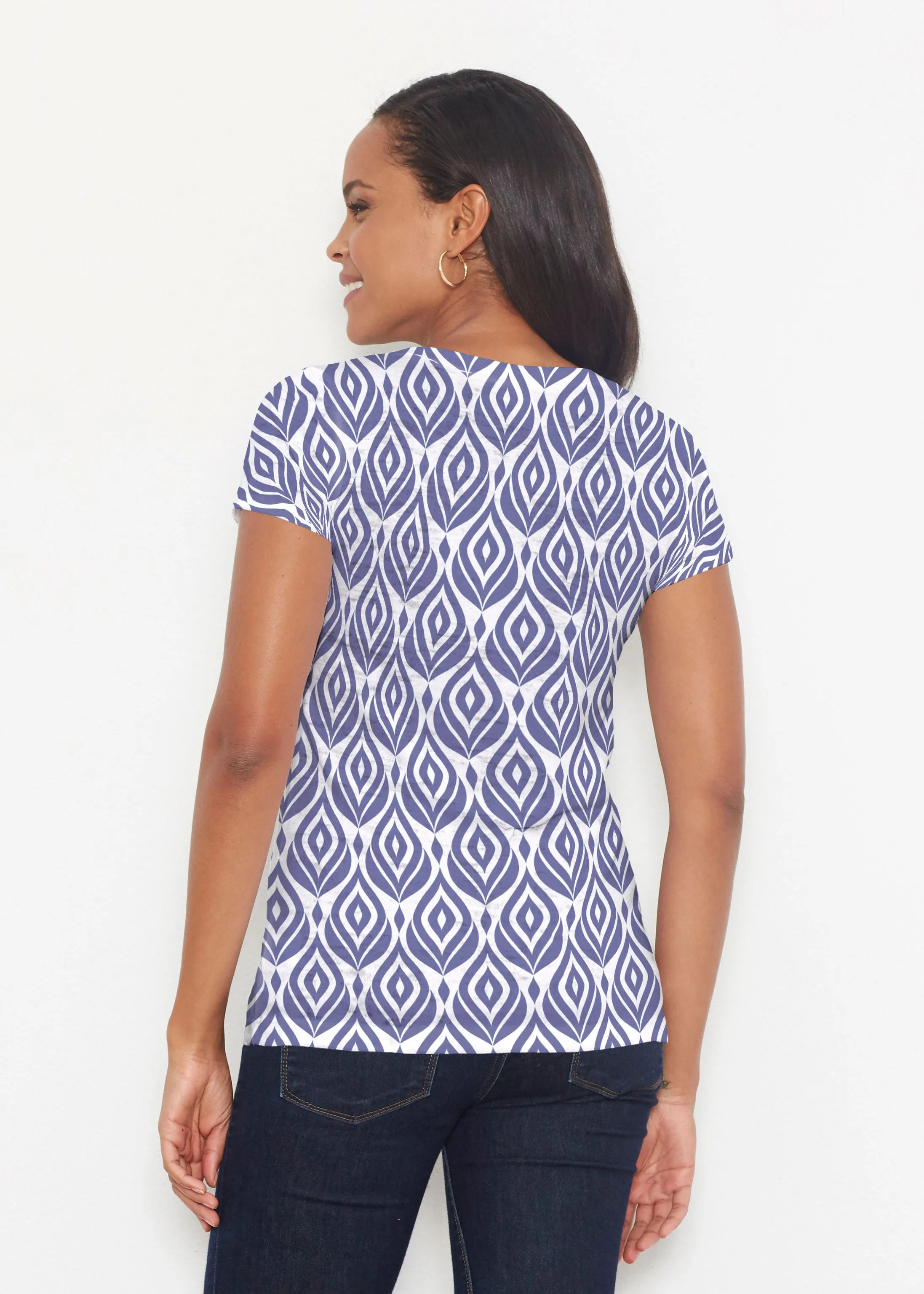 Budding Antlers (8030) ~ Short Sleeve Scoop Shirt