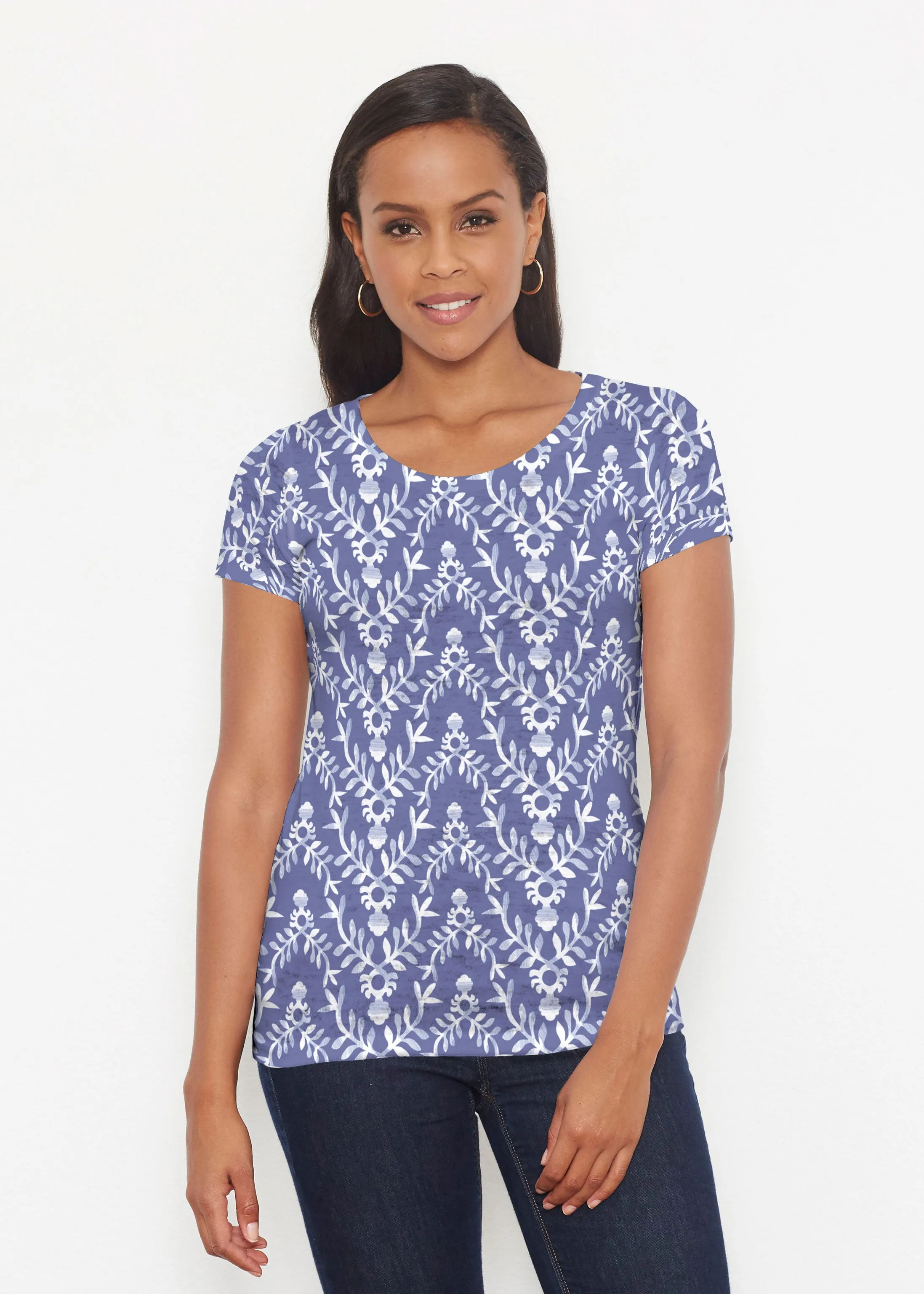 Budding Antlers (8030) ~ Short Sleeve Scoop Shirt