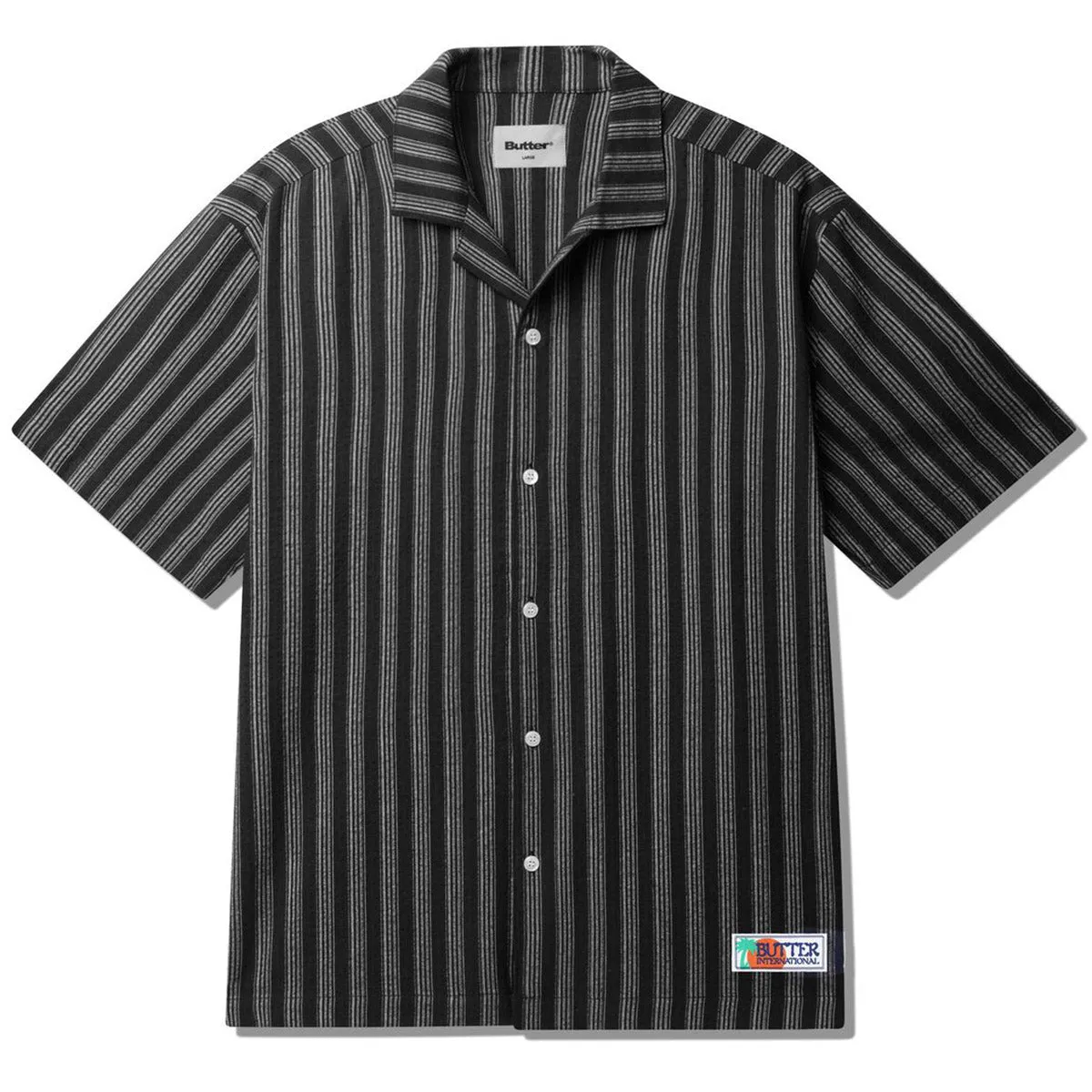 Butter Goods - Vacation S/S Shirt Black