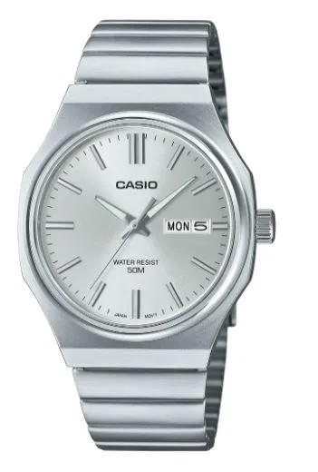 Casio Analogue Octagonal Case Watch MTPE735B-7A