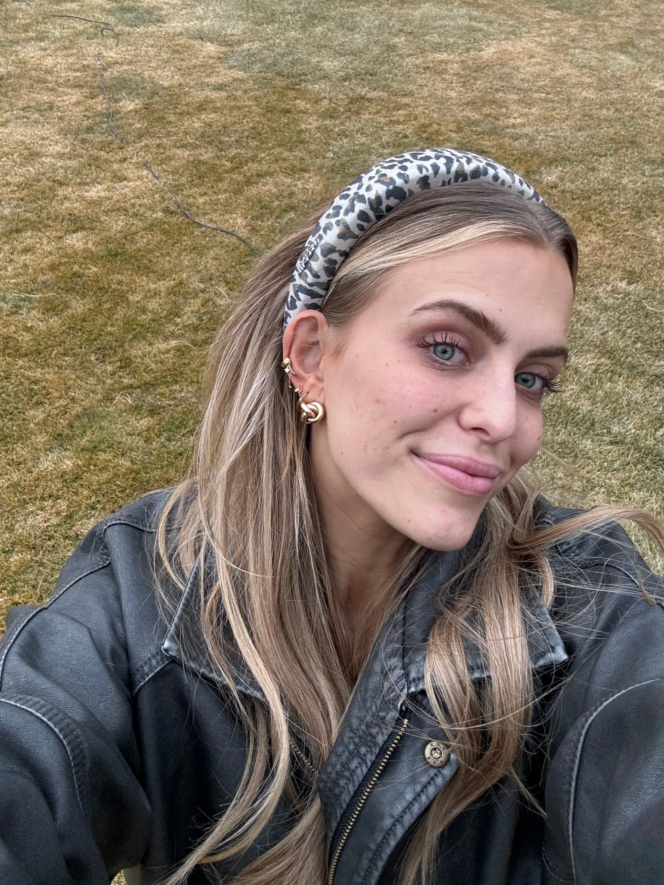 CHEETAH PADDED HEADBAND